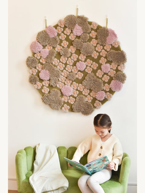 Tulip Sofa - Green|Kids Sofa-Bimbocasa