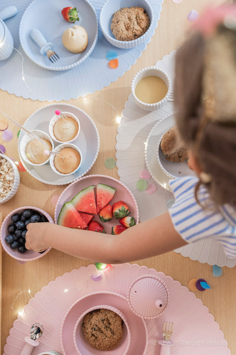 貝殼矽膠餐墊 - 沙色|嬰兒餐墊