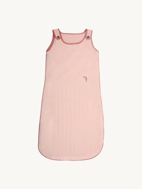 Organic Muslin Sleeping Bag - Pink Blossom|Kids Sleeping Bag-Bimbocasa