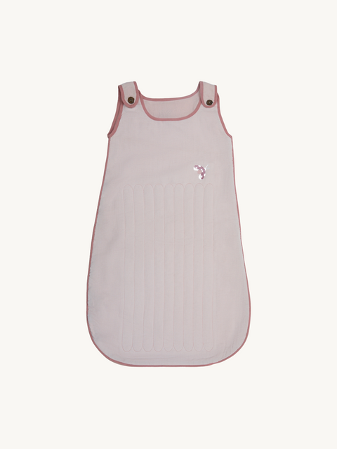 Organic Muslin Sleeping Bag - Pink Blossom|Kids Sleeping Bag-Bimbocasa
