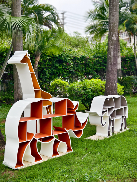 Rhino Library|Kids Bookshelf-Bimbocasa