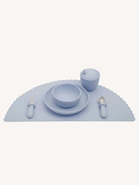 Seashell Mealtime Premium Set -Blue