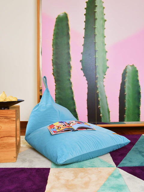 Beanbag - Blue|Kids Beanbag-Bimbocasa