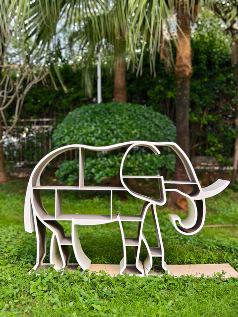 Elephant Library|Kids Bookshelf-Bimbocasa