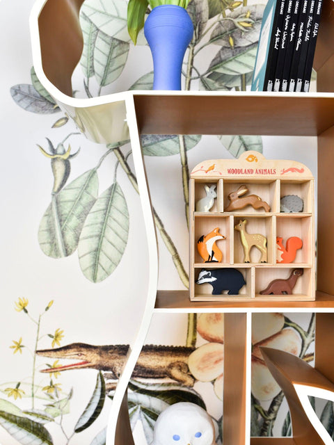 Silverback Gorilla Library|Kids Bookshelf-Bimbocasa