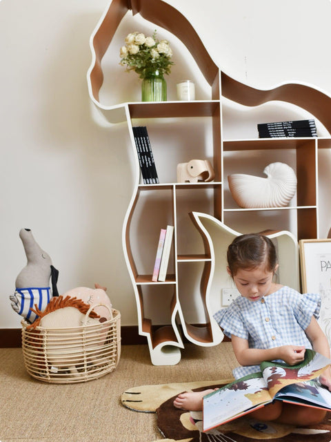 Blackback Gorilla Library|Kids Bookshelf-Bimbocasa