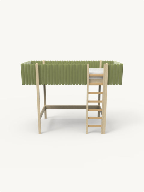 Bruco - Petal Single Bed|Kids Bed-Bimbocasa