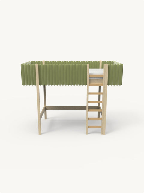 Bruco - Petal Single Narrow Bed|Kids Bed-Bimbocasa