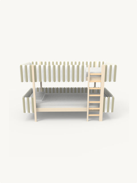 Bruco - Petal Single Bed|Kids Bed-Bimbocasa