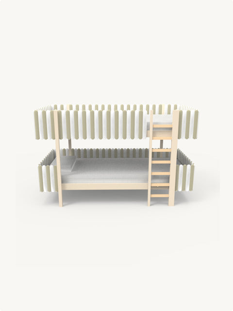 Bruco - Petal Single Narrow Bed|Kids Bed-Bimbocasa