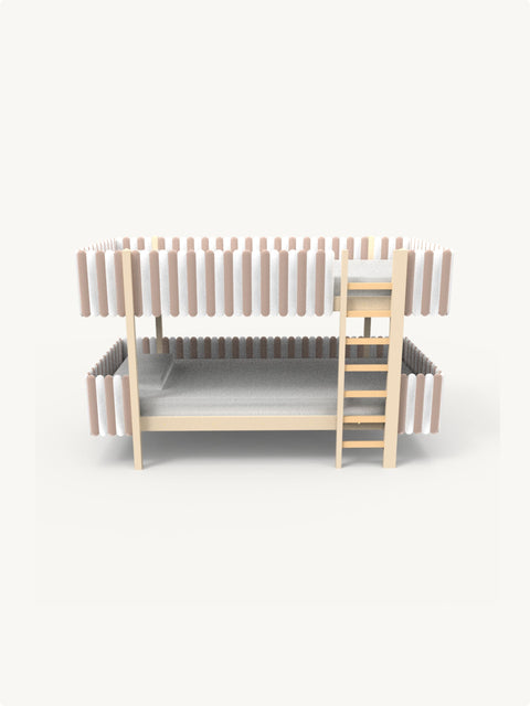 Bruco - Petal Single Narrow Bed|Kids Bed-Bimbocasa