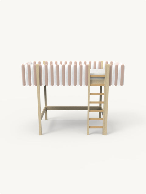 Bruco - Petal Single Bed|Kids Bed-Bimbocasa