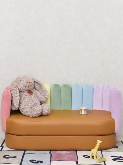 Tulip Sofa -Rainbow|Kids Sofa-Bimbocasa