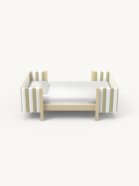 Bruco - Petal Toddler Bed-Bimbocasa