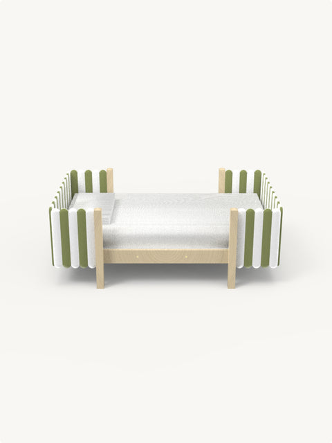 Bruco - Petal Toddler Bed-Bimbocasa