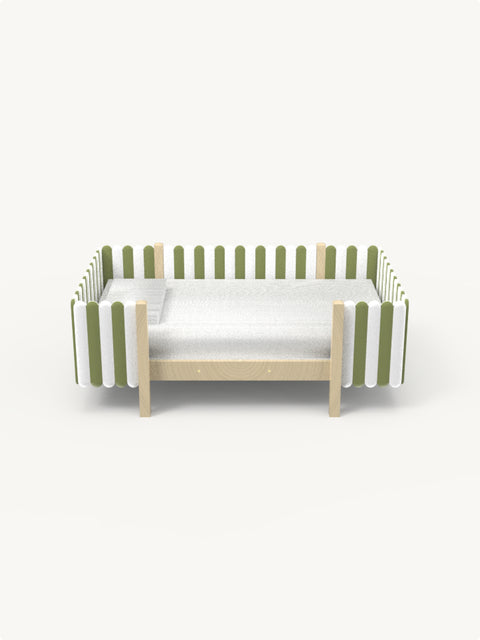 Bruco - Petal Toddler Bed-Bimbocasa