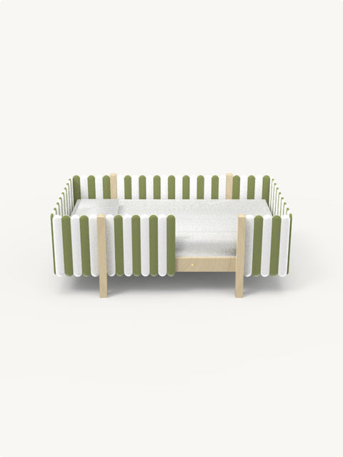 Bruco - Petal Toddler Bed-Bimbocasa