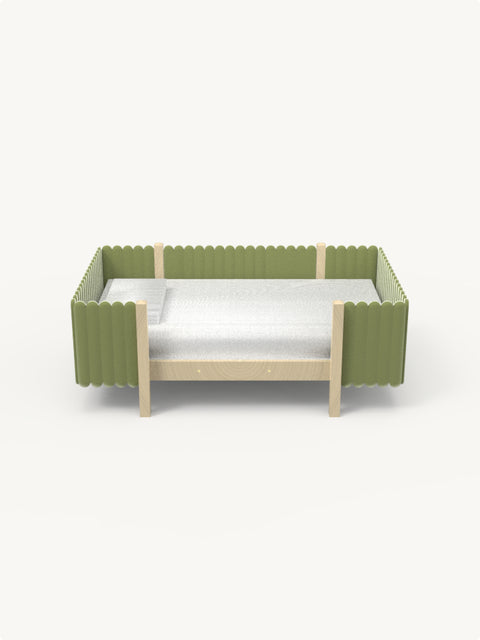 Bruco - Petal Toddler Bed-Bimbocasa