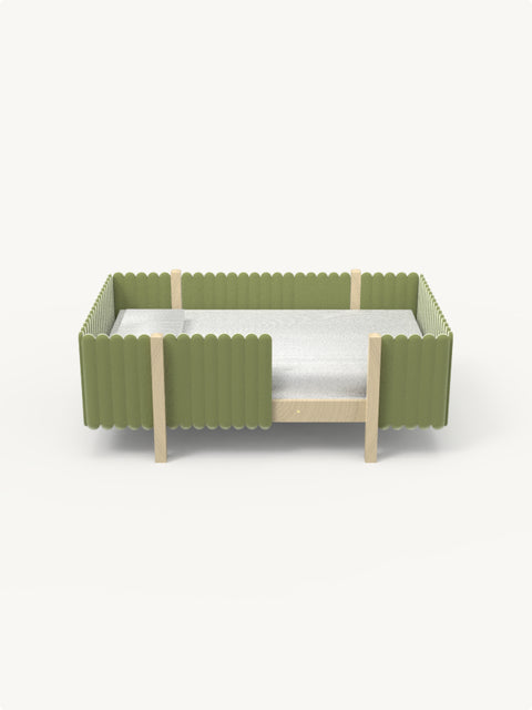 Bruco - Petal Toddler Bed-Bimbocasa