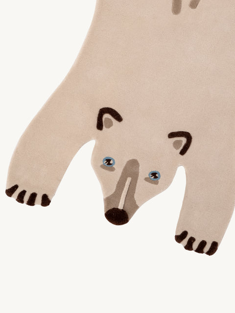 Polar Bear Rug|Children's Animal Rug-Bimbocasa