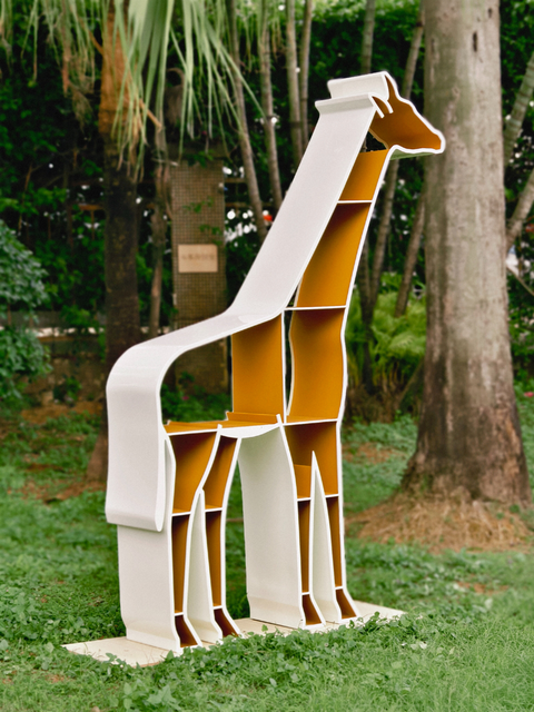 Giraffe Library|Kids Bookshelf-Bimbocasa