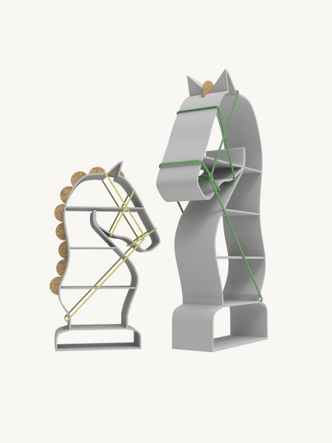 Horse Library| Kids Bookshelf-Bimbocasa