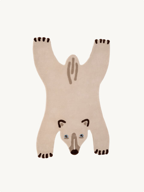 Polar Bear Rug|Children's Animal Rug-Bimbocasa
