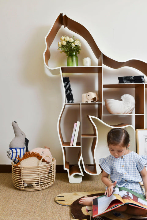 Silverback Gorilla Library|Kids Bookshelf-Bimbocasa