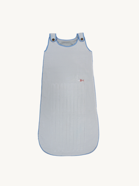 Organic Muslin Sleeping Bag - Fish Dance|Kids Sleeping Bag-Bimbocasa