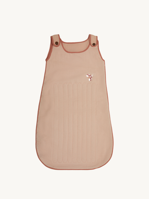Organic Muslin Sleeping Bag - Pink Blossom|Kids Sleeping Bag-Bimbocasa