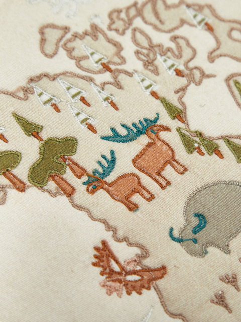 World Map Wall Hanger - The Explorer|Kids Wall Hanger-Bimbocasa