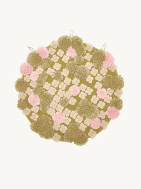 Tondo Flower Rug|Children's Rug-Bimbocasa