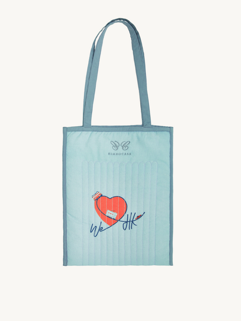 Heart - Tote Bag - We Love Hong Kong-Bimbocasa