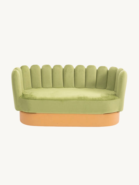 Tulip Sofa - Green|Kids Sofa-Bimbocasa