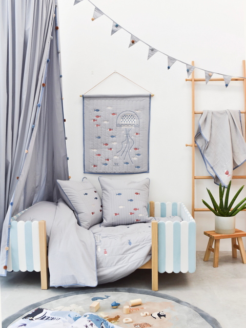 Wall Hanger - Fish Dance|Kids Wall Hanger-Bimbocasa