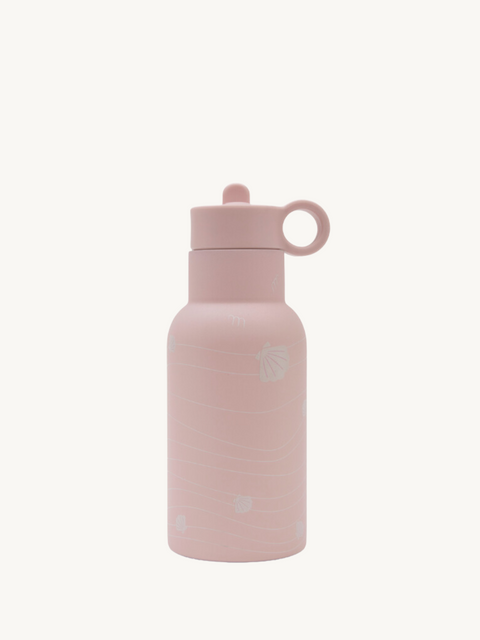 Seashell Insulated Drinking Bottle 350ML - Pink|For Baby-Water Bottle-Bimbocasa