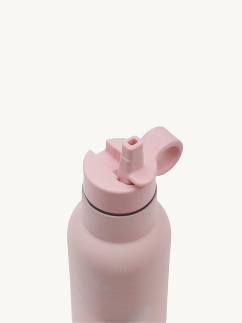 Seashell Insulated Drinking Bottle 350ML - Pink|For Baby-Water Bottle-Bimbocasa