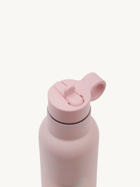Seashell Insulated Drinking Bottle 350ML - Pink|For Baby-Water Bottle-Bimbocasa