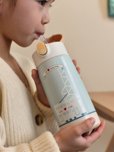 We Love HK Thermal Water Bottle|For Baby and Kids-Bimbocasa