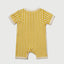 Little Riveria Romper - Mustard Stripe