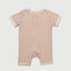 Little Riveria Romper - Pink Stripe