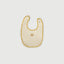 Little Riveria Print Bib - Mustard Stripe