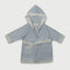 Little Riveria Bamboo Organic Cotton Bathrobe - Blue Stripe