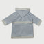 Little Riveria Bamboo Organic Cotton Bathrobe - Blue Stripe