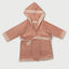 Little Riveria Bamboo Organic Cotton Bathrobe - Pink Stripe