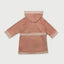 Little Riveria Bamboo Organic Cotton Bathrobe - Pink Stripe