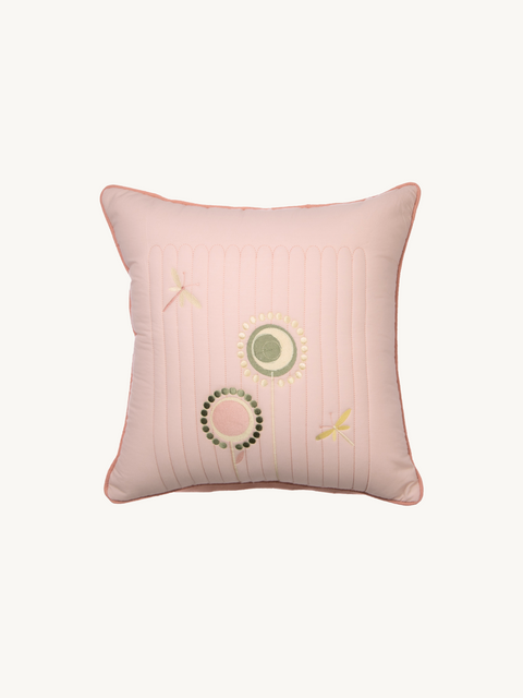 Cotton Cushion Cover - Pink Blossom｜Kids Cushion Cover