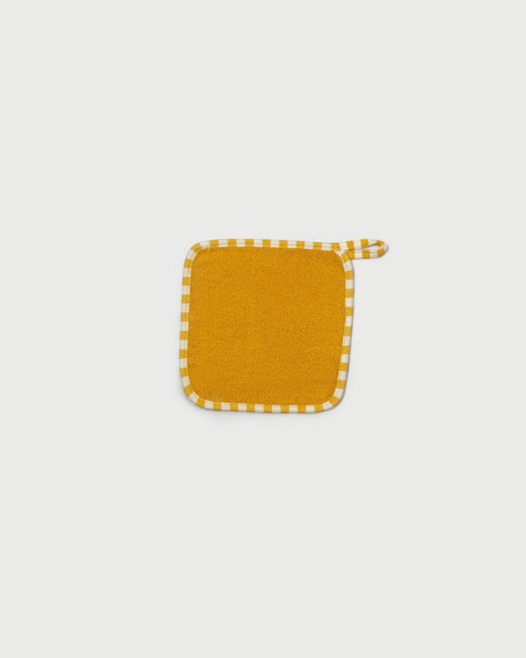 Little Riveria Face Towel - Mustard Stripe