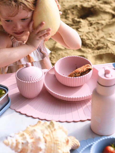 Seashell Mealtime Premium Set -Pink
