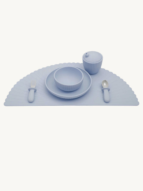 Seashell Mealtime Premium Set -Blue